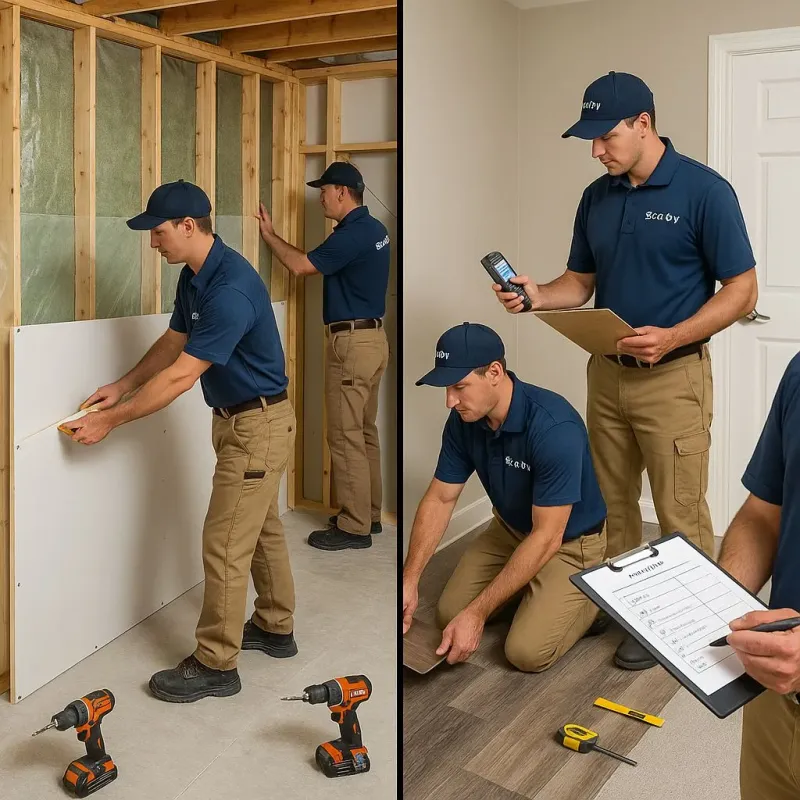Repairs and Reconstruction process in Dakota, WI